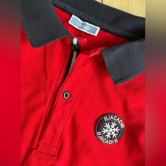 Jacadi Long Sleeve Cotton Polo - Picture 2 of 3